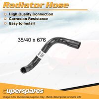 Lower Radiator Hose 35/40 x 676mm for Holden Commodore VT Berlina VT Calais VT