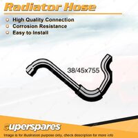 Upper Radiator Hose 38/45mm x 755mm for Ford Bronco F100 F150 4.9L 1985-1996