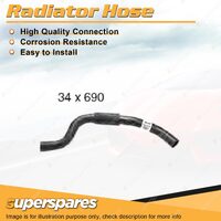 Upper Radiator Hose 34 x 690mm for Mitsubishi Magna TR 2.6L 4 cyl 8V EFI 91-93