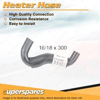 Superspares Lower Heater Hose 16/18 x 300mm for Holden Rodeo R9 3.2L V6 DOHC 24V