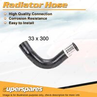 1 x Upper Radiator Hose 33 x 300mm for Mitsubishi Pajero NJ NK 3.5L 1993-1997