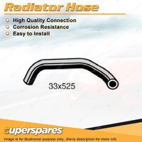 Lower Radiator Hose 33 x 525mm for Mitsubishi Lancer CD5A CE CK5E LJ LK Manual