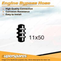 1 x Engine Bypass Hose 11 x 50mm for Leyland Mini 1.0L 4 cyl OHV 8V 1975-1978