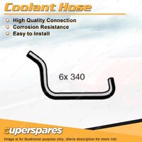 Throttle Body Coolant Hose 6 x 340mm for Ford Courier PC PD PE 2.6L 4 cyl SOHC