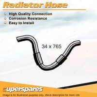 1 x Lower Radiator Hose 34mm x 765mm for Mitsubishi Magna TE TF 2.4L 1996-1999