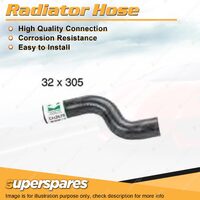 1 x Lower Radiator Hose 32mm x 305mm for Toyota Hilux RZN 147 149 154 169 174