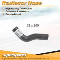 Upper Radiator Hose 32mm x 255mm for Toyota Hilux LN147R LN152R LN167R LN172R