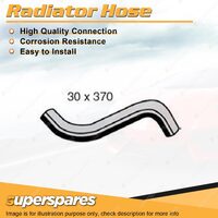 Lower Radiator Hose 30 x 370mm for Toyota Sienta NCP81R 1.5L 4 cyl DOHC VVT 16V