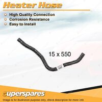 Upper Heater Hose 15 x 550mm for Holden Commodore VT VU VX VY VZ Crewman VYII