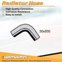 Superspares Lower Radiator Hose 30 x 200mm for Daihatsu Feroza F300 F310 1.6L