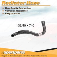 Lower Radiator Hose 33/40 x 740mm for Nissan Patrol GU 4.2L 6 cyl OHV 1998-2007