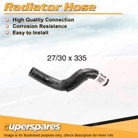 1 x Upper Radiator Hose 30mm x 350mm for Ford Laser KN KQ 1.8L 2.0L 1999-2002