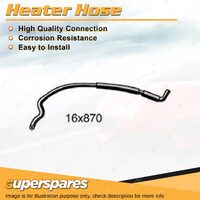 Heater Hose 16mm x 870mm for Nissan Patrol GU 4.2L 6 cyl 12V 1998-2007 Outlet