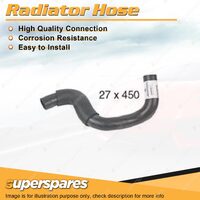 Superspares Lower Radiator Hose 27 x 450mm for Daewoo Matiz 796cc 3 cyl SOHC 6V