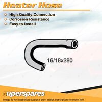 Heater Outlet Hose 16/18 x 280mm for Toyota Hilux LN147R LN152R LN167R LN172R