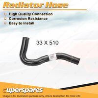 Lower Radiator Hose 33 x 510mm for Ford Courier PC PD PE 2.6L 4 cyl SOHC 91-02