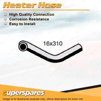 Heater Hose 16mm x 310mm for Toyota Landcruiser HJ47R HJ60R HJ75R 4.0L 6 cyl