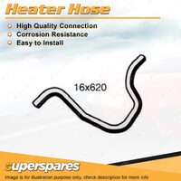 Superspares Heater Hose 16 x 620mm for Mitsubishi Lancer CC 1.8L 4 cyl SOHC 16V