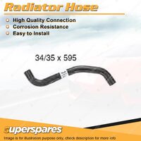 Upper Radiator Hose 34/35 x 640mm for Holden Crewman VYII Caprice Statesman WK