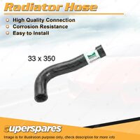 Lower Radiator Hose 33 x 350mm for Holden Commodore VY Crewman Statesman Monaro