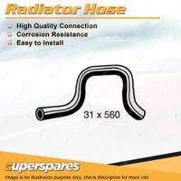 Upper Radiator Hose 31 x 560mm for Ford Focus LR ST170 1.6L 1.8L 2.0L 16V 00-05