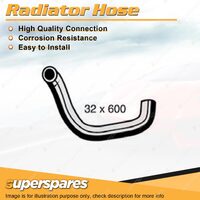 1 x Lower Radiator Hose 32 x 600mm for Toyota Corolla ZZE122R ZZE123R ZZE124R