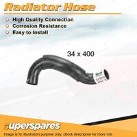 Upper Radiator Hose 34mm x 400mm for Ford Courier PE Econovan SGM3 2.0L 2.5L