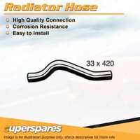 Upper Radiator Hose 33 x 420mm for Toyota Camry ACV36R 2.4L 4 cyl DOHC VVT 16V