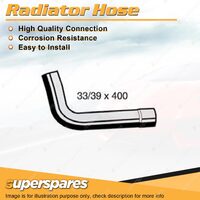 Upper Radiator Hose 33/39 x 400mm for Nissan Navara D22 3.2L 4 cyl OHV 16V 97-01