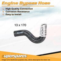 Superspares Engine Bypass Hose 13mm x 170mm for Ford Maverick DA 4.2L 6 cyl OHV