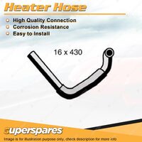 Superspares Heater Hose 16 x 430mm for Mitsubishi Pajero NJ 3.5L 6G74 1993-1997