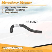 Heater Hose 16mm x 350mm for Nissan Patrol GU 4.2L 6 cyl 12V 1998-2007 Inlet