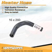 Heater Hose 16 x 270mm for Toyota Landcruiser HJ61R 4.0L 6 cyl OHV Inlet 89-91