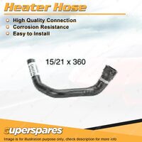 Upper Heater Outlet Hose 15/21 x 360mm for Holden Commodore VZ Crewman Cross 6