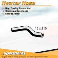 Lower Heater Outlet Hose 15mm x 210mm for Holden Commodore VZ Crewman Cross 6