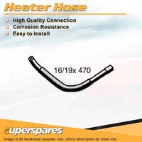 Heater Outlet Hose 16/19 x 470mm for Nissan Navara D22 3.0L 4 cyl DOHC 16V Turbo