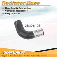 1 x Lower Radiator Hose 25/30 x 195mm for Mazda 3 BK BK MPS BK SP23 2.0L 2.3L