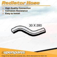 Superspares Upper Radiator Hose 30 x 280mm for Kia Rio BC 1.5L 4 cyl DOHC 16V