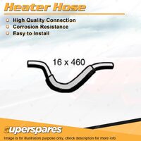 Superspares Heater Inlet Hose 16 x 460mm for Hyundai Getz TB 1.5L 4 cyl DOHC 16V