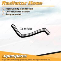 1 x Lower Radiator Hose 34mm x 680mm for Mitsubishi 380 DB 3000GT 3.0L 3.8L V6