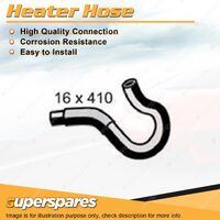 1 x Heater Hose 16mm x 410mm for Mitsubishi Triton K65 MK 2.4L 4 cyl SOHC 16V