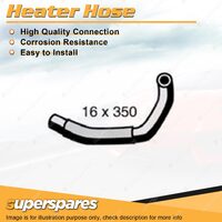 Superspares Heater Hose 16 x 350mm for Mitsubishi Triton MK 3.0L V6 SOHC 24V