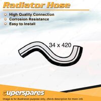 Lower Radiator Hose 34 x 420mm for Mitsubishi Triton MK L200 Express Utility