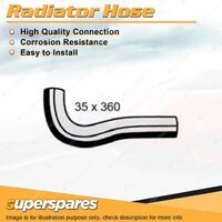 Upper Radiator Hose 35 x 360mm for Mitsubishi Triton MK 2.8L 04/2003-06/2006