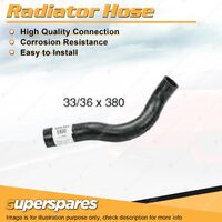 Upper Radiator Hose 33/36mm x 425mm for Holden Commodore VE Statesman WM 3.6L