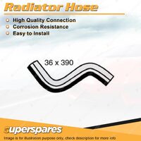 Lower Radiator Hose 390mm for Toyota Landcruiser Prado KZJ95 Hilux KZN130 KZN185