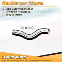 Upper Radiator Hose 26 x 290mm for Honda Civic GLi Vi 1.7L 4 cyl 10/00-01/06