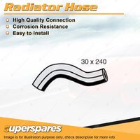 1 x Lower Radiator Hose 30 x 240mm for Honda CRV RD7 2.4L 4 cyl DOHC VTEC 16V