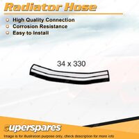 Upper Right Radiator Hose 34mm x 330mm for Mitsubishi Lancer CF CJ 4B11 2.0L