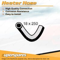 1 x Heater Hose 18 x 250mm for Hyundai iLoad TQ iMax TQ H1 2.4 2.5L 2007-2012